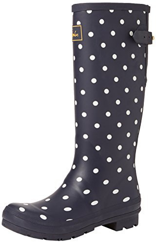 Joules Welly Print, Stivali Donna, French Navy Spot, 36 EU