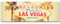 Eau Zone Wandbild auf Leinwand 120x40cm Willkommen in Las Vegas Schild