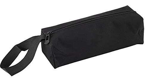 Akozon wasserdichte Elektriker Werkzeugtasche Protable Kleine Hand Held Werkzeughalter Tasche Aufbewahrungstasche(Schwarz)