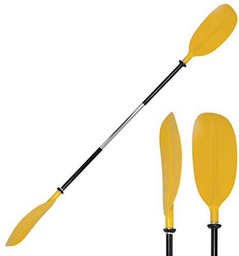 Oceansouth Asymmetrischer Paddel-Kajakbaum (Gelb, Länge 2170 mm)