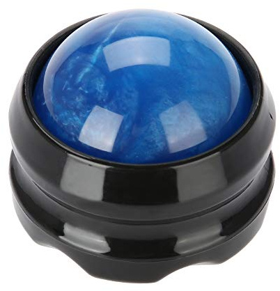 Massage Kugel Roller, Massageball, Massageball In 4 Farben, Massagegerät Mit Kugel, Entspannung, Rückenentspannung, Blau