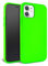 FELONY CASE - iPhone 12 Mini Case - Stylish Neon Green Silicone Phone Cover - Wireless Charging Compatible, 360° Shockproof Protective Cases for Apple iPhone 12 Mini