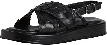 Tamaris Damen 1-1-28282-38 Keilsandale, Black, 39 EU