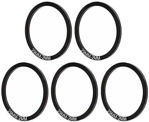 Yundxi 5 Pieces Bicycle Washer Set Road Bike Bottom Bracket Speed Cassette Washer Anodized Aluminum Alloy MTB Flywheel Hub Washer Spacer