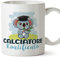 Mugffins Tazza in ceramica per CALCIATORE uomo 11 oz / 350 ml - In italiano - Koalificato/Koalificata - Idea regalo per compleanno, anniversario, natale, laurea