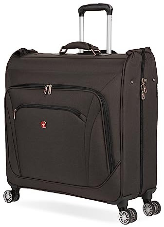 SwissGear 7895 Premium Kleidersack zum Rollen, Meliert, Grau, 24 Spinner Edition, 7895 Premium Kleidersack zum Rollen