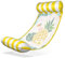 Balinco Wasserhängematte, Wassermatratze, Wassermatte, Schwimmbett, Luftmatratze mit Armlehnen, schwimmende Liegematte, Relaxliege, Wasserspielzeug Kinder & Erwachsense (Ananas Gelb)