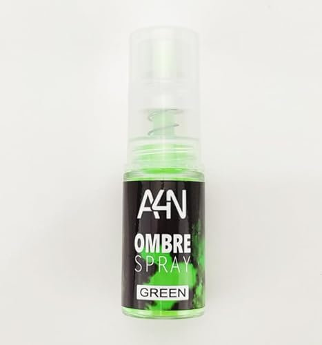 Ombre Powder Spray Farbpigment für schellen und einfachen Farbverlauf Babyboomer (GREEN)
