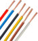 Verdrahtungsleitung H07V-K 6mm² & 10mm² - Schwarz Blau Grün Gelb Grau Rot Braun - 10 Meter, Größen Name: 6mm² - Braun
