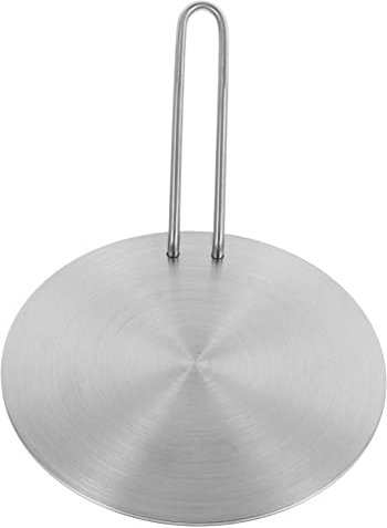 FUNOMOCYA Induction Cooker Heat Conduction Plate Stainless Stainless Plate Induction Plate Induction Cooktop Plate Flame Diffuser Induction Cooker Adapter Plate Metal