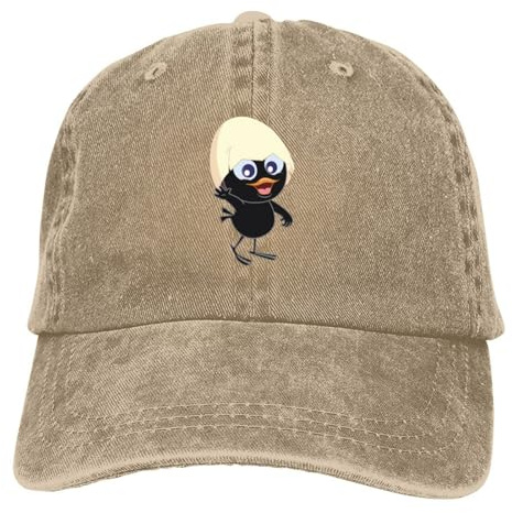 OAUMJIIL Casquettes de Baseball spéciales Casquette à visière Calimero Dessin animé Animation Soleil Soleil Chapeaux pour Hommes