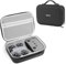 Carrying Case for DJI NEO, PU Porable Travel Storage Bag for DJI Neo Drone and Accessories, RC-N3 Remote Controller Drone Battery Charging Hub with PU Leather and EVA Protective(Black)