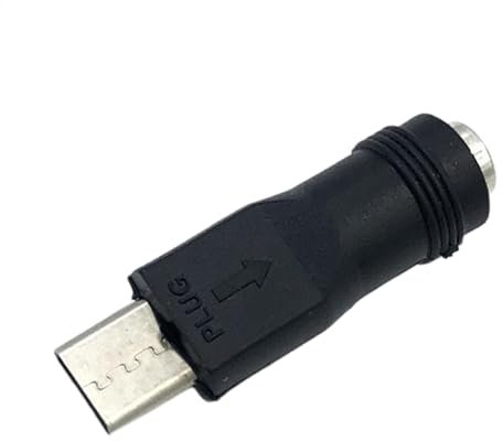 Adaptateur USB C CC – Câble de type C USB mâle femelle | Dc femelle type C mâle | Adaptateur USB C CC | Adaptateur de charge 5 V pour ordinateur portable, routeur, chargeur