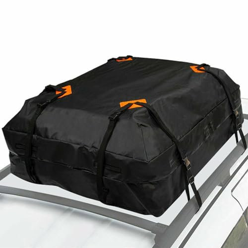 15 Kubikfuß/425 L Auto Dachbox für BMW X5 M, Wasserdicht Faltbare Dachkoffer Gepäckbox Tasche, Auto Dachtasche mit Anti-Rutsch-Matte