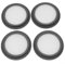 Für Hoover MBC 500UV Ersatzfilter waschbar für Vormotorfilter für effektive Luftreinigung (4 Stück)