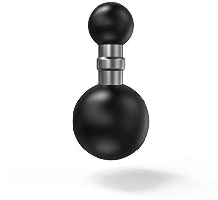 Double Ball Mount Adapter 1 Inch to 25mm/17mm/15mm Composite Extension Ball for Standard Dual Ball Socket Mount RAM