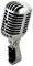 Wdbild Microphone vocal dynamique vintage aspect métal antique pour spectacles sur scène et micro chantant