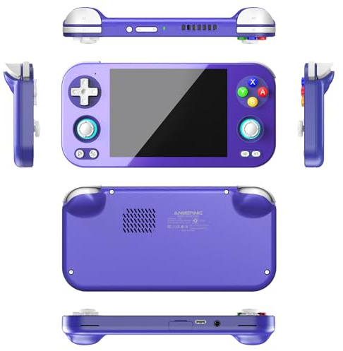 RG 476H Android-Handkonsole mit lünettenlosem Vollbild-Display, 120 Hz Bildschirm mit hoher Bildwiederholrate, Retro-Gaming-Kompatibilität, Handheld-Spielekonsole für Erwachsene