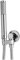 BOSSINI serie C54001 Duplex doccia Zen con supporto incasso attacco conico girevole e flessibile ottone doppia aggraffatura cm 150.