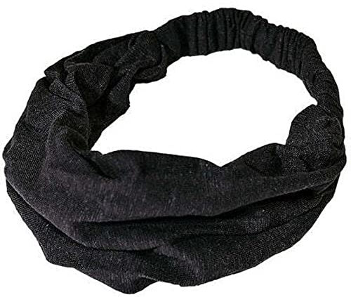 HempAge Haar-Band Hanf/Bio-Baumwolle Black One Size
