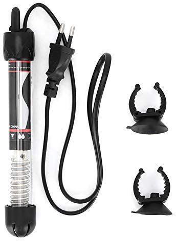 Caredy Réchauffeur d'aquarium, Chauffe-Eau réglable de réservoir de Poissons Submersible Durable HX-906 contrôleur de Thermostat de Tige de Chauffage(25W)