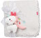 Fehn Kuscheldecke Einhorn - Kuschelige Schmusedecke als Babydecke - Schmusetuch & Krabbeldecke für Kinderwagen und Babyschale - ideales Schnuffeltuch und Erstlingsdecke - Für Babys ab 0+ Monaten