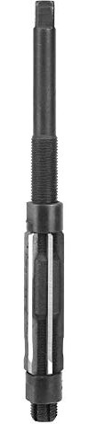 LetCart Alesatore - Alesatore Regolabile 9CRSI H8 Fresa Manuale Utensile da Taglio per Fori in Metallo con 4 Scanalature per Trucioli(15.25-17)