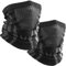 WTACTFUL 2 Stück Schlauchschal Herren Halbe Sturmhaube Halstuch Halswärmer Ski Mask Skimaske Halsschlauc Neck Gaiter für Winter Skifahren Motorrad Laufen Snowboarden Schwarz #2