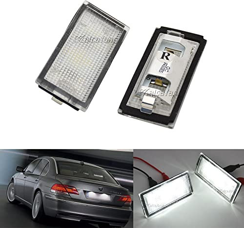 Weiße LED Kennzeichenbeleuchtung Rücklicht Rücklicht Rücklicht Ersatz für BMW 7er E65 E66 2006 2007 2008