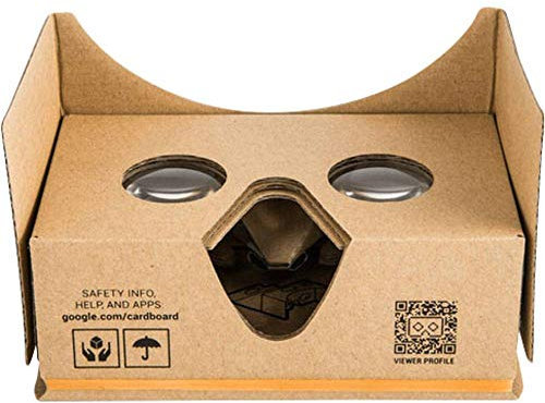 Renkforce Headmount Google 3D VR Virtual Reality Brille Braun