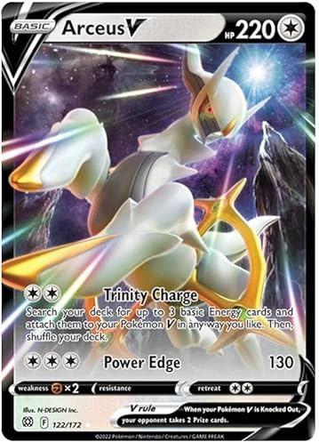 Pokémon Arceus V - 122/172 - Ultra Rare - Schwert & Schild: Brillante Sterne Sammelkarte