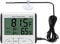 LXSZRPH Reptile Thermometer Hygrometer with High Low Temperature Alarm Digital Temperature Humidity Meter Gauge for Terrariums, Vivariums, Reptile Tanks (1)