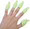5 Stück Gel-Nagellack-Entferner-Clips, Nail Art Soak Off Clip UV-Gel-Nagellack-Entfernungs-Wrap-Werkzeug, Zehen-Gel-Entferner-Clips-Entferner-Reiniger-Zehennagel-Werkzeug(Grün)