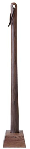 Schuhanzieher Schuhhelfer Stick Langer japanischer Stil Buchenholz Schuhlöffel, langlebiger schwarzer Walnuss-Schuhlöffel, Verschiedene Größen (Farbe: braun, Größe: 75 cm)