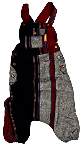 Simandra Latz-Haremshose für Kinder - Aladinhose im Patchwork-Stil L