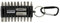 STROXX 22tlg. Bit-Set 1/4 X 25mm - mit Gummihalter & Karabiner - Zubehör für Akkuschrauber - Universal Bithalter 50 mm - Schrauberbit -