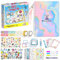 Anginne Geschenke für Mädchen, Scrapbook Zubehör Einschulung Mädchen Geschenk Mädchen 5 6 7 8-10 Jahre Spielzeug ab 4 5-8 Jahre Mädchen DIY Set Journal Sticker Fotoalbum Gastgeschenk Kindergeburtstag
