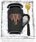 Joymaking Coffee Mug with Elephant 400ml Elephant Gift for Women Men Funny Gift Coffee Mug Perfect for Christmas, Birthday, Thanksgiving, Elephant-black