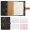 Skycase Ringbuch A5 – 6-Loch Organizer mit PU-Leder Hülle & Füllpapier | Nachfüllbarer Notizbuch-Ordner für Büro/Schule | Inkl. Bindertaschen & liniertes/kariertes Papier