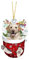 Weihnachtsbaum Katzen Anhänger 2D Acryl Weihnachts Deko Cartoon Acryl Weihnachten Hunde Dekorationen Weihnachtsanhänger Weihnachtsbaumschmuck Ornament Anhänger Funny Katze Auto Anhänger(A20,8cm)