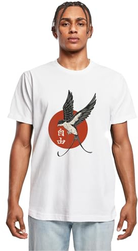 Mister Tee Herren Free Tee White, M