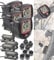 PEARL Sports Kilometerzähler Fahrrad: 4er-Set 15in1-Fahrrad-Computer mit LCD-Display & Radsensor, IP44 (Kilometer-Zähler fürs, km-Zähler fürs)