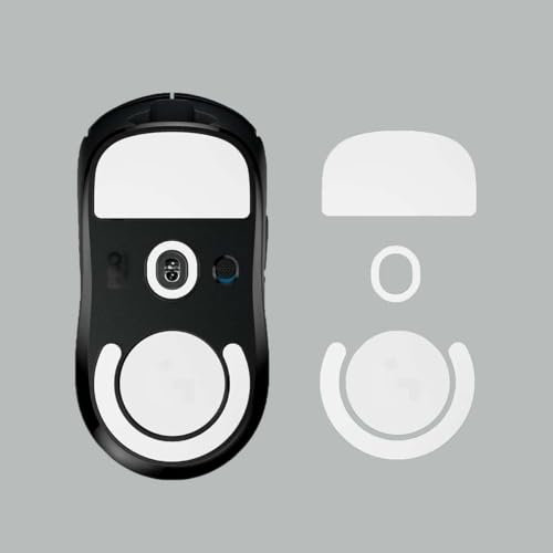 Rounded Edges Mouse Skates,Suit for Logitech G Pro X Superlight,Wireless Gaming Mouse feet Replacement Compatible with G Pro X Performance Upgrade