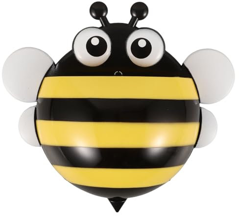 HOODANCOS Magnetic Chalk Pen Holder with Bee Design - Magnetic Whiteboard Marker Storage Box for Office Classroom and Home Use