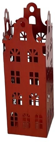 Jiuvaso Porte-parapluies rouge pour intérieur, usage domestique ou bureau, rangement stable