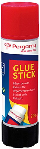 Pergamy 900780 - Barra adhesiva lavable no tóxica, 20 gr