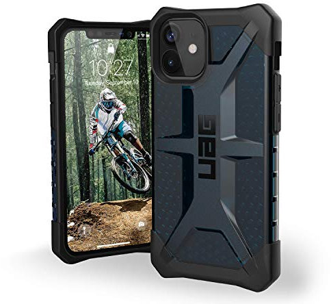 Urban Armor Gear UAG iPhone 12 Mini 5G - (5.4 inch) Rugged Lightweight Slim Shockproof Transparent Plasma Protective Cover, Mallard
