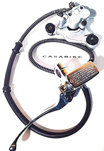 Sistema frenante per ruota anteriore, completo per scooter ZNEN Nova, stile retrò