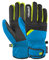 Reusch Baldo R-TEX® XT Winddichte, wasserdichte, atmungsaktive und warme Unisex Winterhandschuhe Fingerhandschuhe Schneehandschuhe Skihandschuhe für Damen und Herren, blau-schwarz-gelb, 8