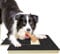 SPAKITCHCE Tabla rascadora para Perros, Almohadilla Cuadrada para rascar Perros, Papel de Lija, Cortador de Arena para Cachorros, Color Negro